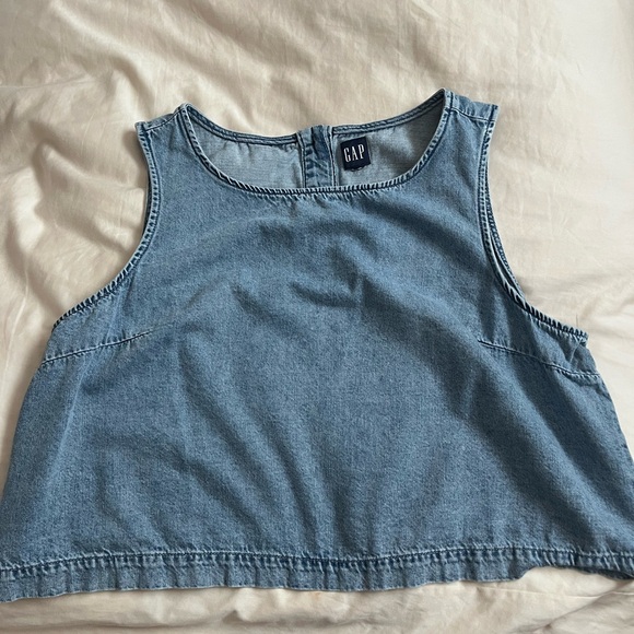 Gap Soft Denim Shell Tank - Picture 4 of 4